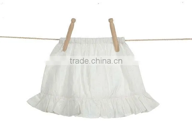 2013 Newest fashion navy printed kids mini skirt
