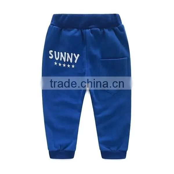 HOTSALE FASHION KIDS CLOTH BOYS COTTON HAREM PANTS WITH STRING POCKETS