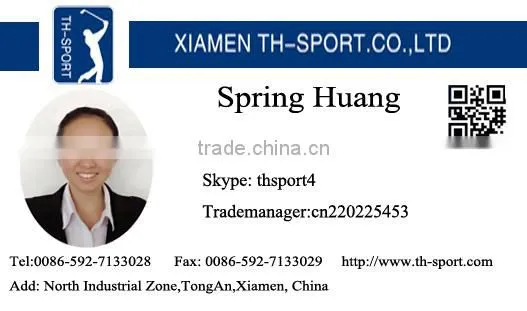 Wholesale Promotional Mens Black Leather Golf Belt