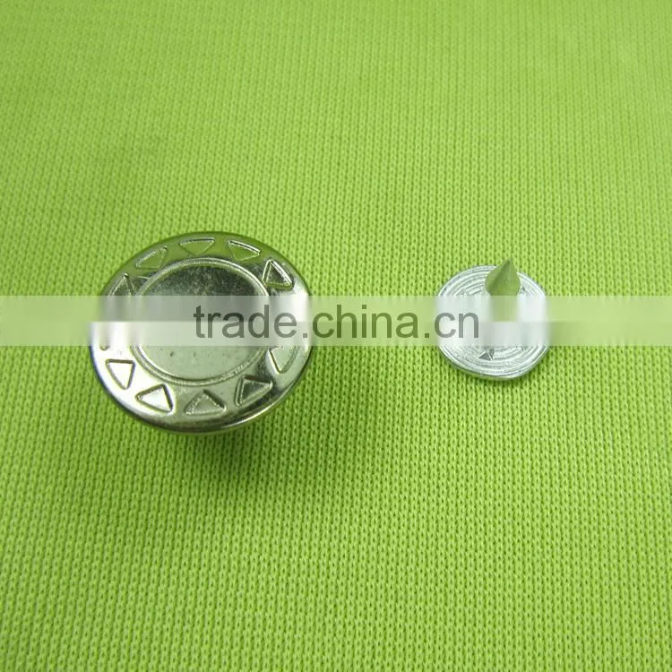 Hot selling pants with suspender buttons with low price