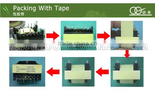 EE19 miniature current transformer,horizontal,pin5+5