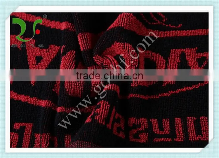 100% cotton jacquard gym towes