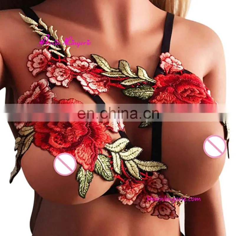 Comfortable Fashion Bra Lace Black Lingerie Encaje Sexy Bralette