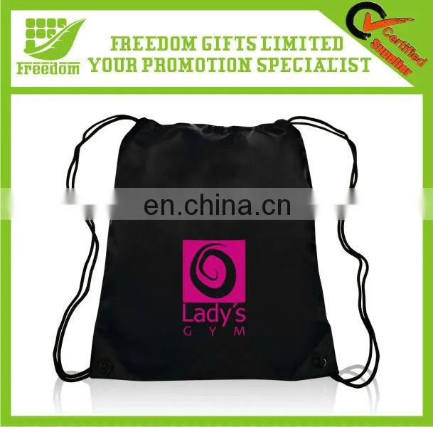 Promotional Logo Personalized Drawstring Bag