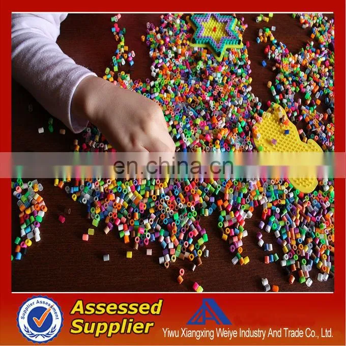 Non-toxic Eco-friendly co-friendly Perler Beads 5mm Round Beads For Kids