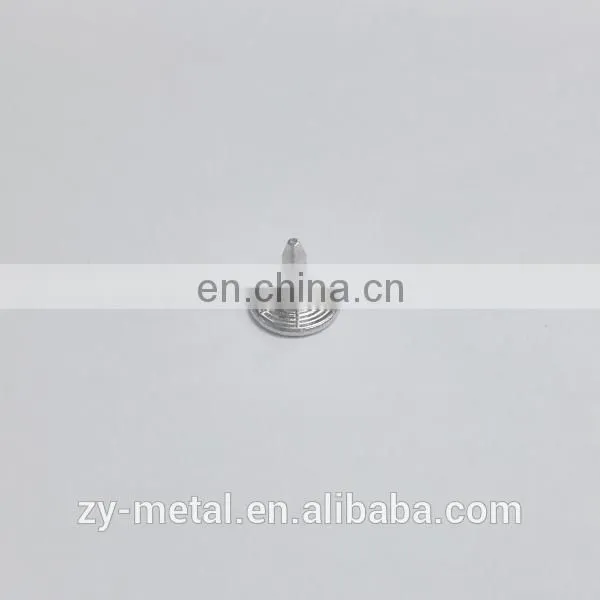 7.5mm aluminium alloy nails for jeans