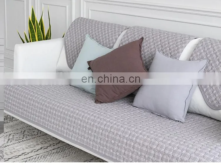 New Arrival High Quality 100% cotton Sofa Furniture Cover Cool Summer Use Latex Sofa Cover Protector