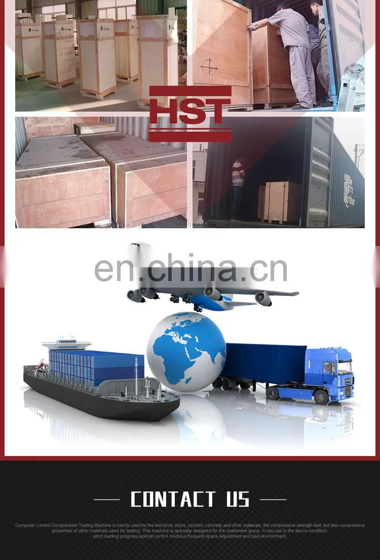 YAW-2000D Concrete compression tester engine and procedure