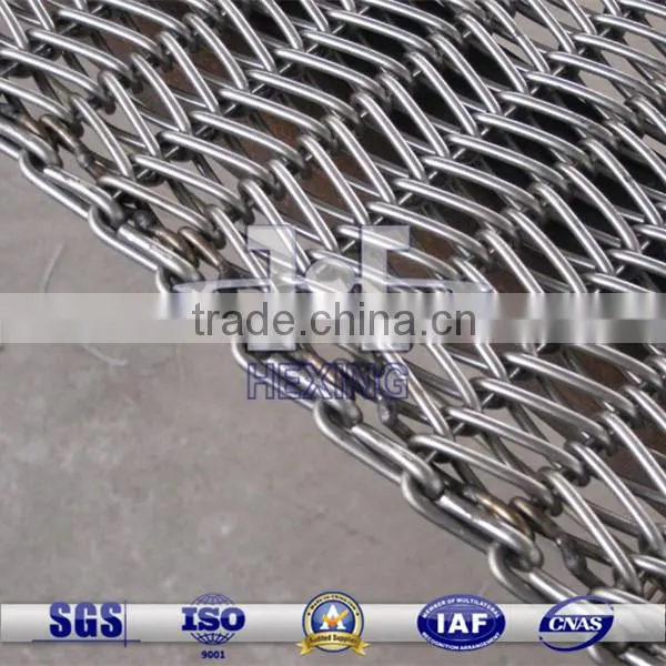 304 Stainless Steel Double Balanced Weave Conveyor Belt