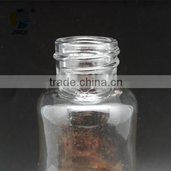 850ml lamp shape glass bottle with screw top