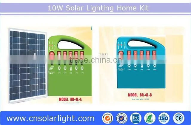 hot sale Promotion price maintenance free 10W solar panel system