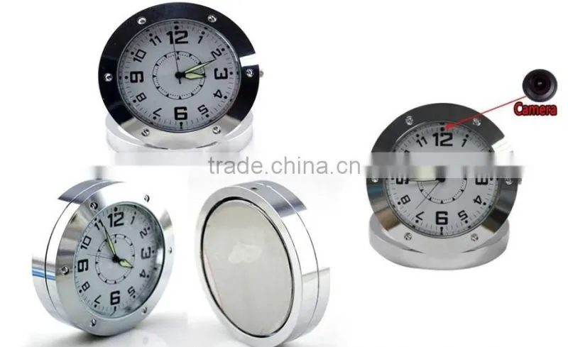 Multi-function clock camera,Wireless DVR clock 520 digital hidden camera clock