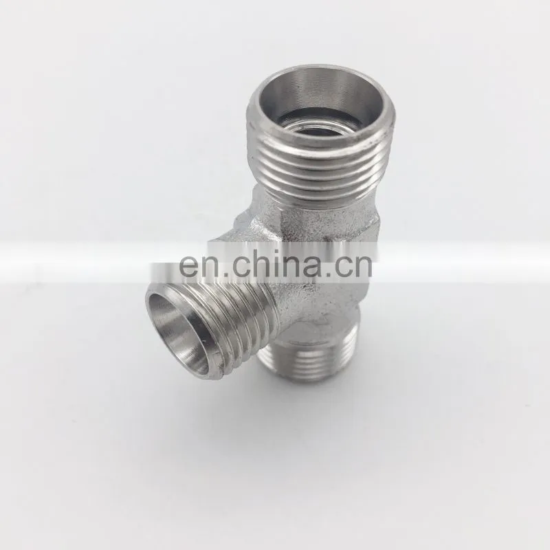 Competitive Price China Custom Hydraulic Carbon Steel Pipe Tee Fitting
