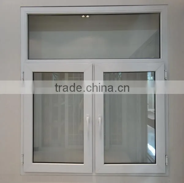Made in china good quality PVC window glass and prices