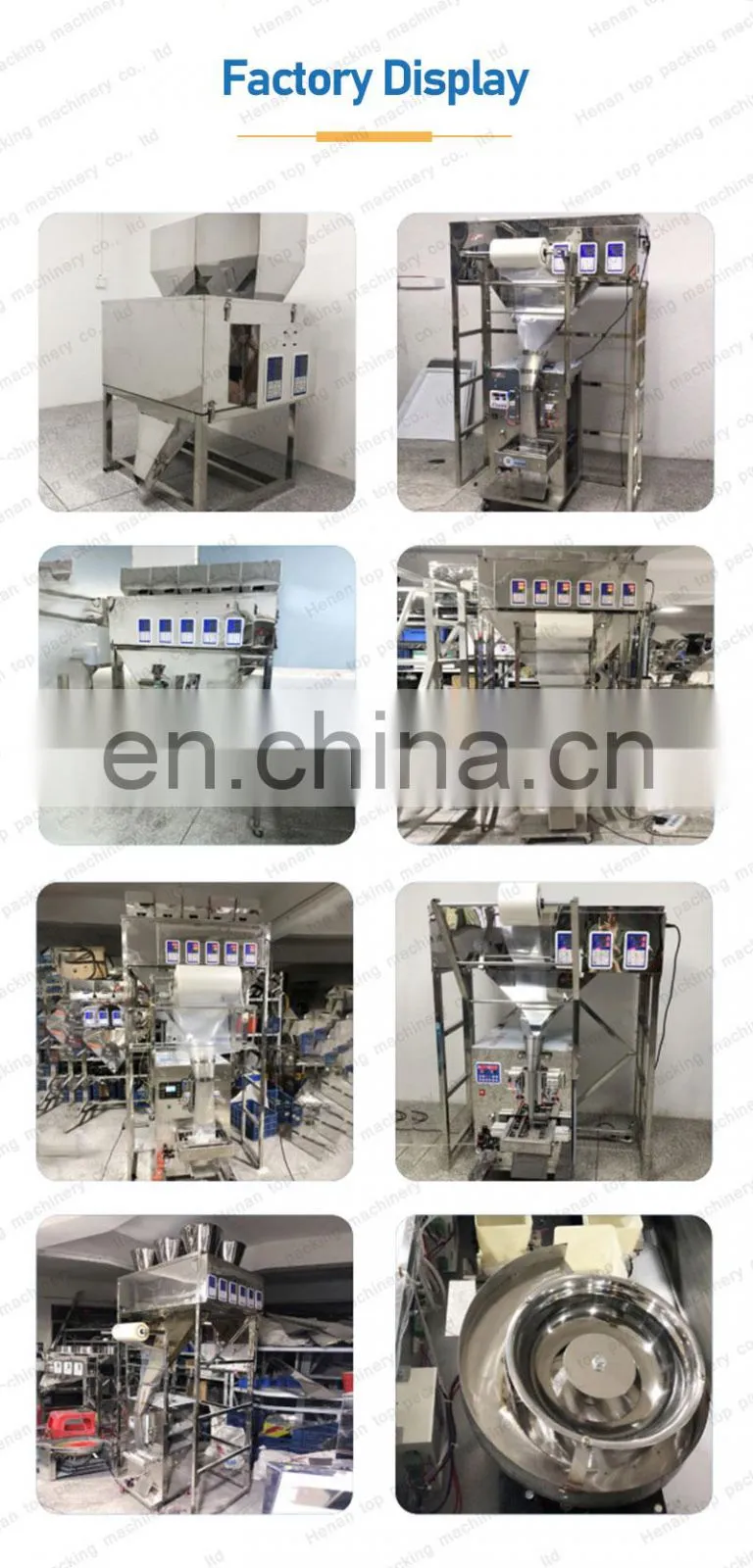 Hot sale automatic melon seeds coffee beans seeds weighing filling packing machine