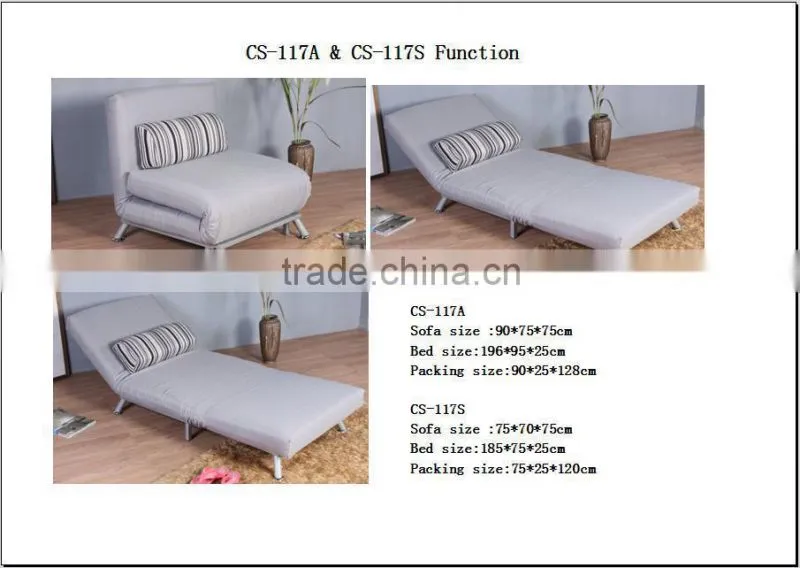 Metal Fabric Home Sofa Bed Furniture