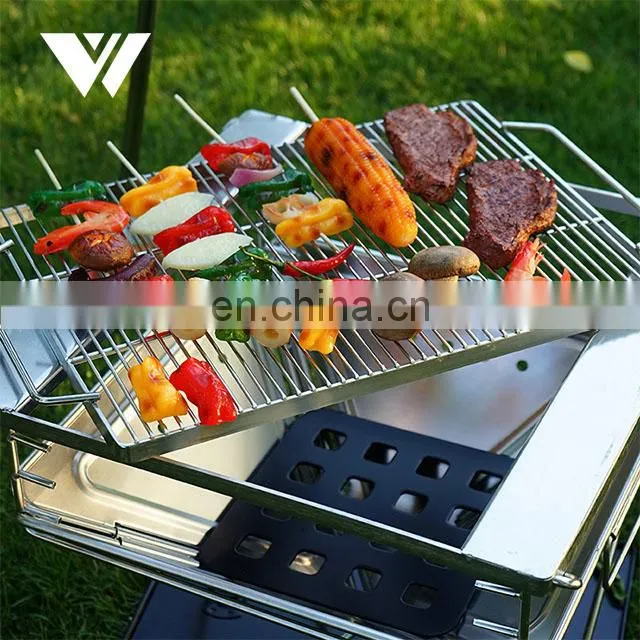 Portable Outdoor Camping Stove Bonfire Propane Fire Pit Fireplace Grill