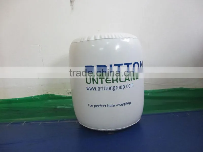 advertising pvc inflatable pouf stool