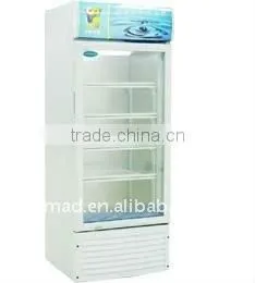 Supermarket refrigerator/vegetable refrigerating showcase/upright display fridge for supermarket