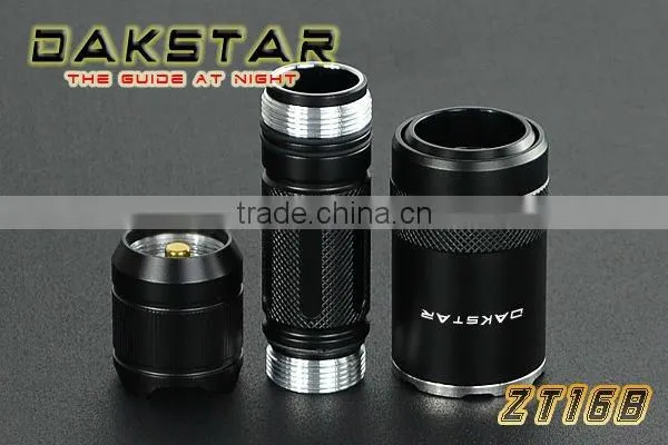 DAKSTAR ZT16B 1030LM CREE XML T6 18650 Aluminum rechargeable LED highpower Focusing Zoom Torch