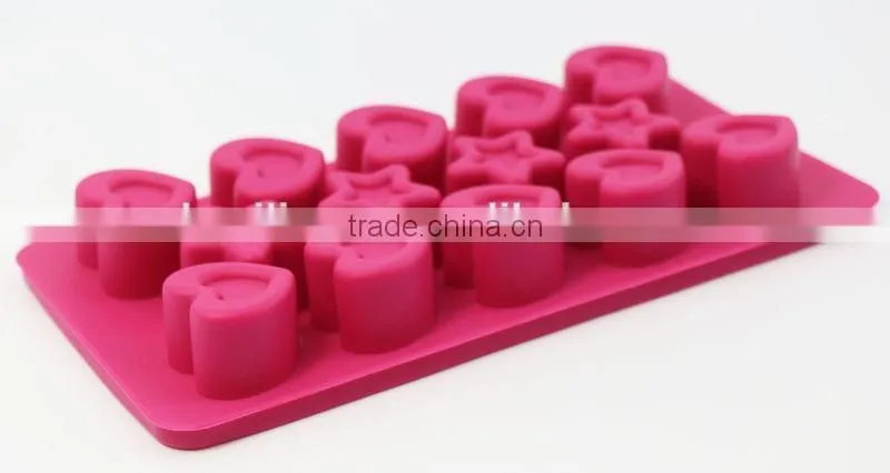 Kitchen accessory molds for candles
