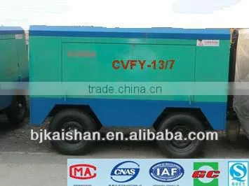 mining safe CVFY-13/7 pistonbelt driven air compressor