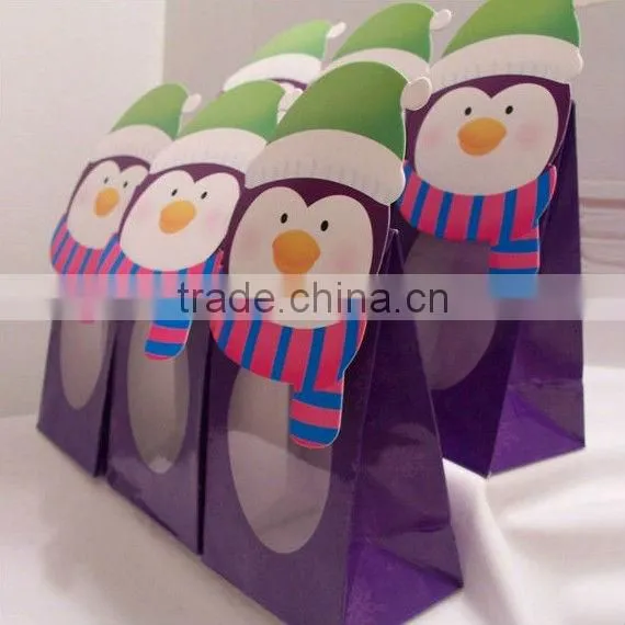 Christmas penguin goody bags