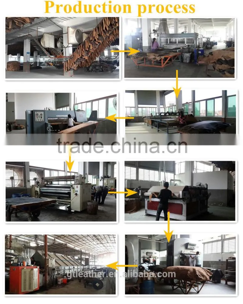2015Cow split pull up leather for shoes
