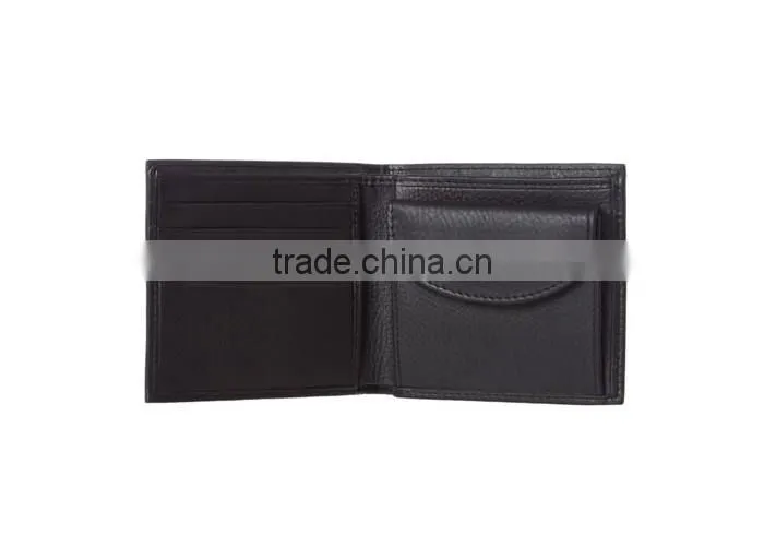 Top quality genuine leather wallet with coin pocket premium leather coin wallet