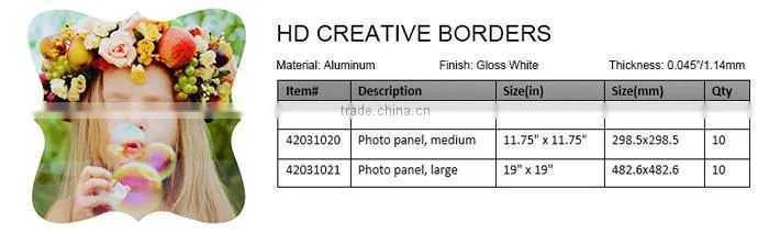Flectional Sublimation HD photo panel NEW