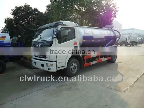4000L Dongfeng sucker trucks, sewage suction truck
