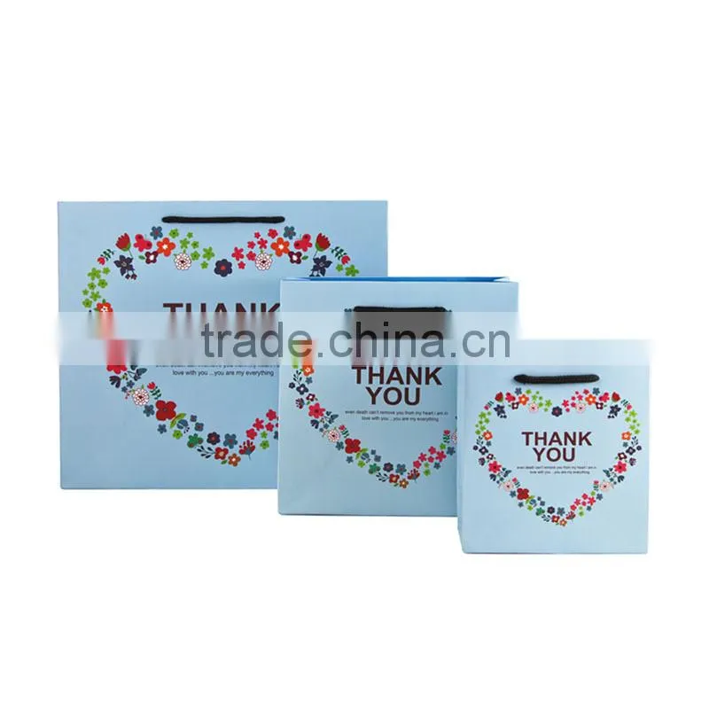 Thanksgiving Chocolate Packaging Body Bag Paper Gift Packaging With Thanks You Printing