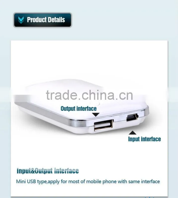 New !! Recharger power pack MP002 -China factory for Smart phone/PSP/MP4/other digital device
