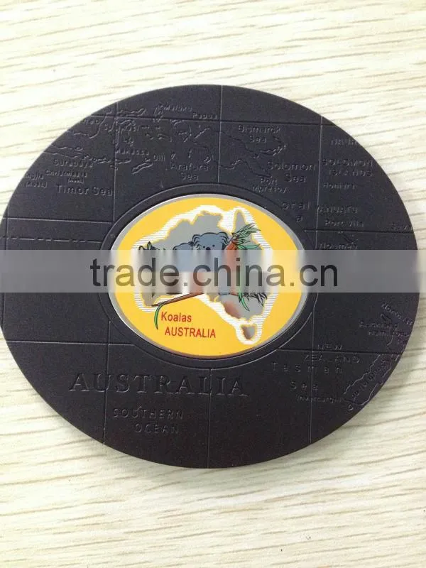 High quality fancy tea plastic cofee cup mat