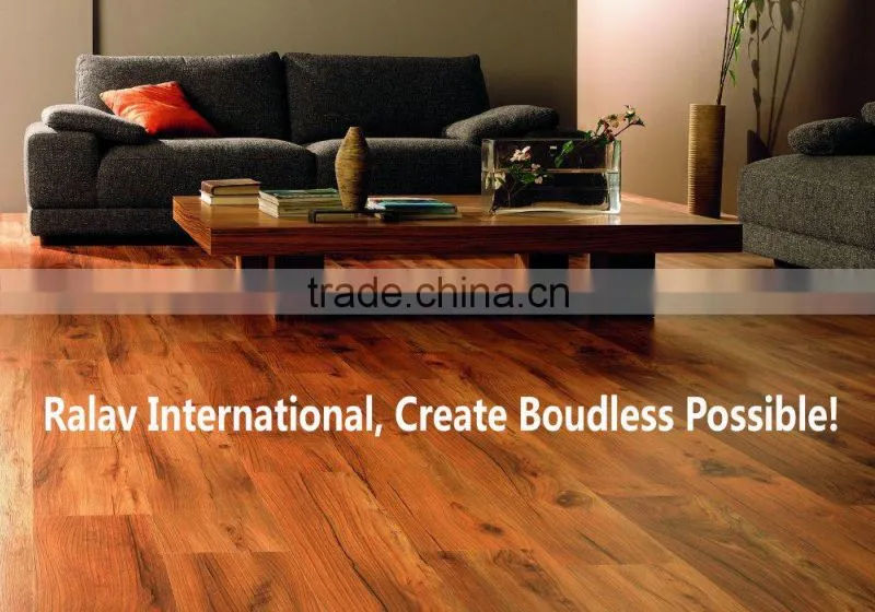 Good Elastic Ralav Laminated PVC Tile for Interlocking