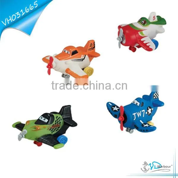 Baby Favourite Rubber Cartoon Pull Back Plane Toy