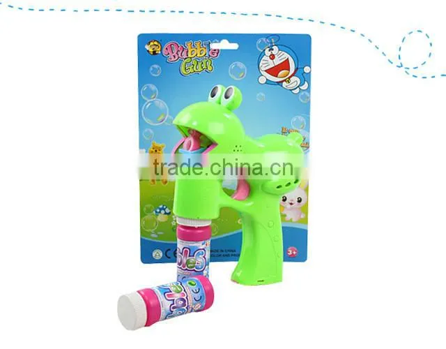 Summer toy kid led bubble gun toy