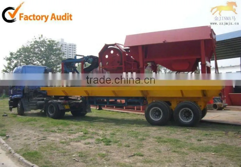 50 TPH to 500 TPH Mobile Crushing Plant