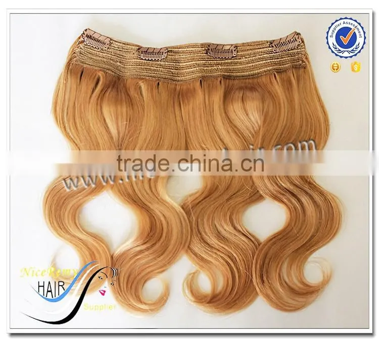 Wholesale human hair extensions clip in curly hair extension clip in human hair