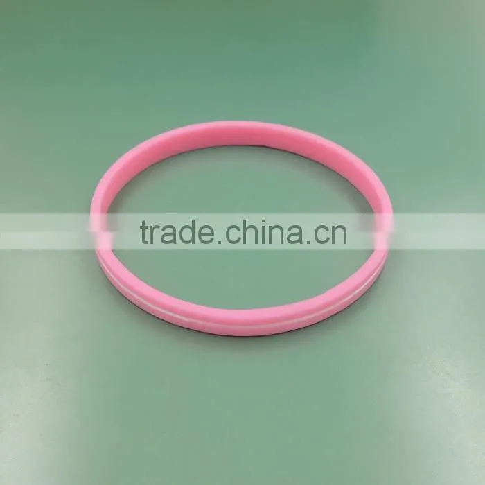 personality simple blue silicone wristband