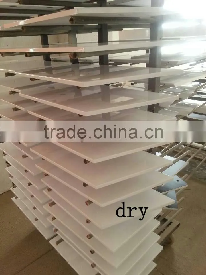 wooden coffee table with stainless steel legs SK1224A