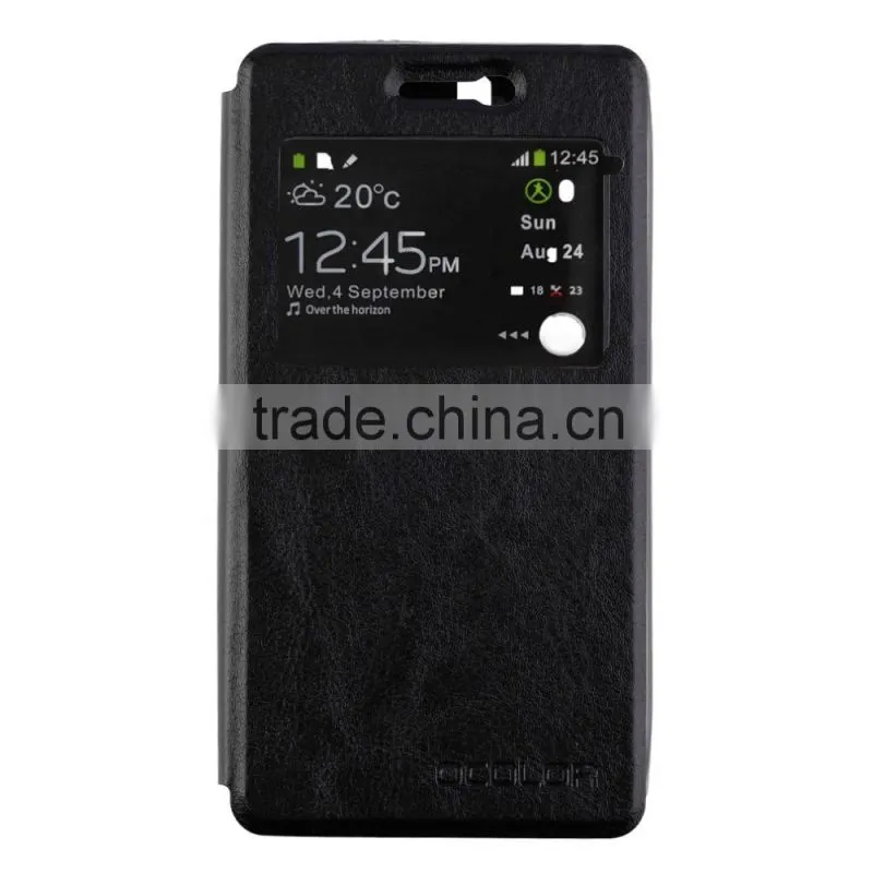 PU Leather Case Cover Housing Magnetic Flip Black for DOOGEE X5/X5 PRO Wholesale