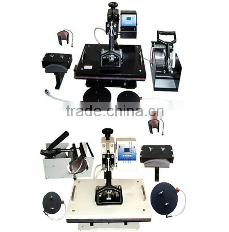 auto open cheapest sports wear lowest price t-shirt second hand sublimation heat press machine