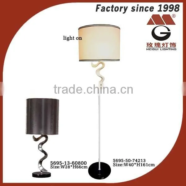 white aluminum light cylinder