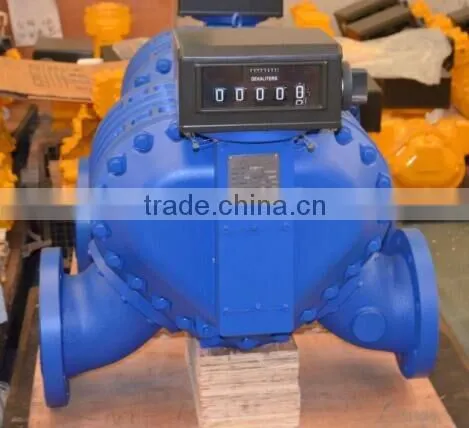 150mm 6 inch digital diesel fuel flow meter water