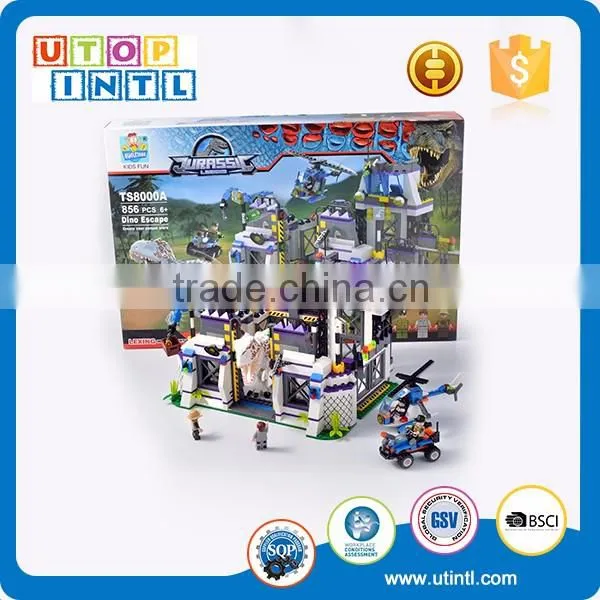 Quality stylish outdoor dinosaur building blocks toys game
