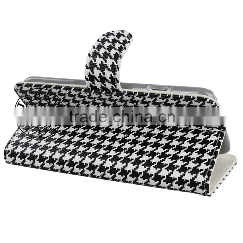 newest wallet with credit card slots pu leather phone case for iphone 6