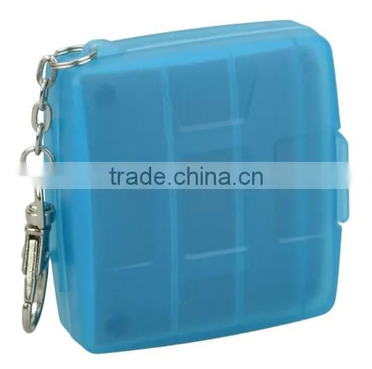 2*CF Memory Card 4* SD Memory Card Case ABS Memory Card Case Waterproof Case