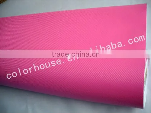 Bubble-free 3D auto carbon fiber car wrap vinyl film