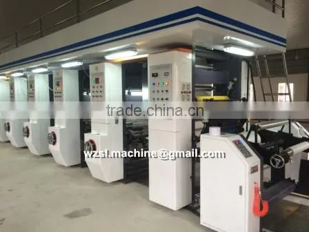 Computer Color Register 8 Color Rotogravure Printing Machine Price
